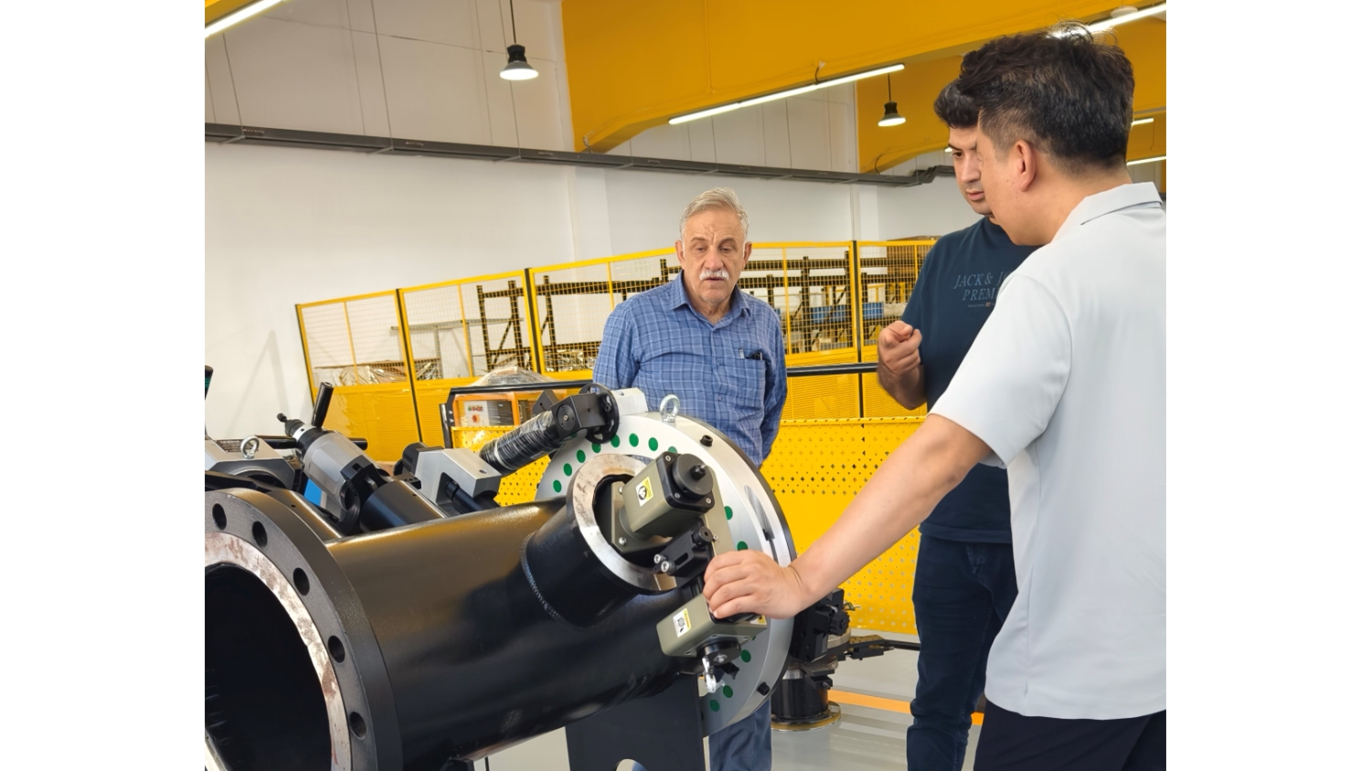 équipement de dressage de brides sur site