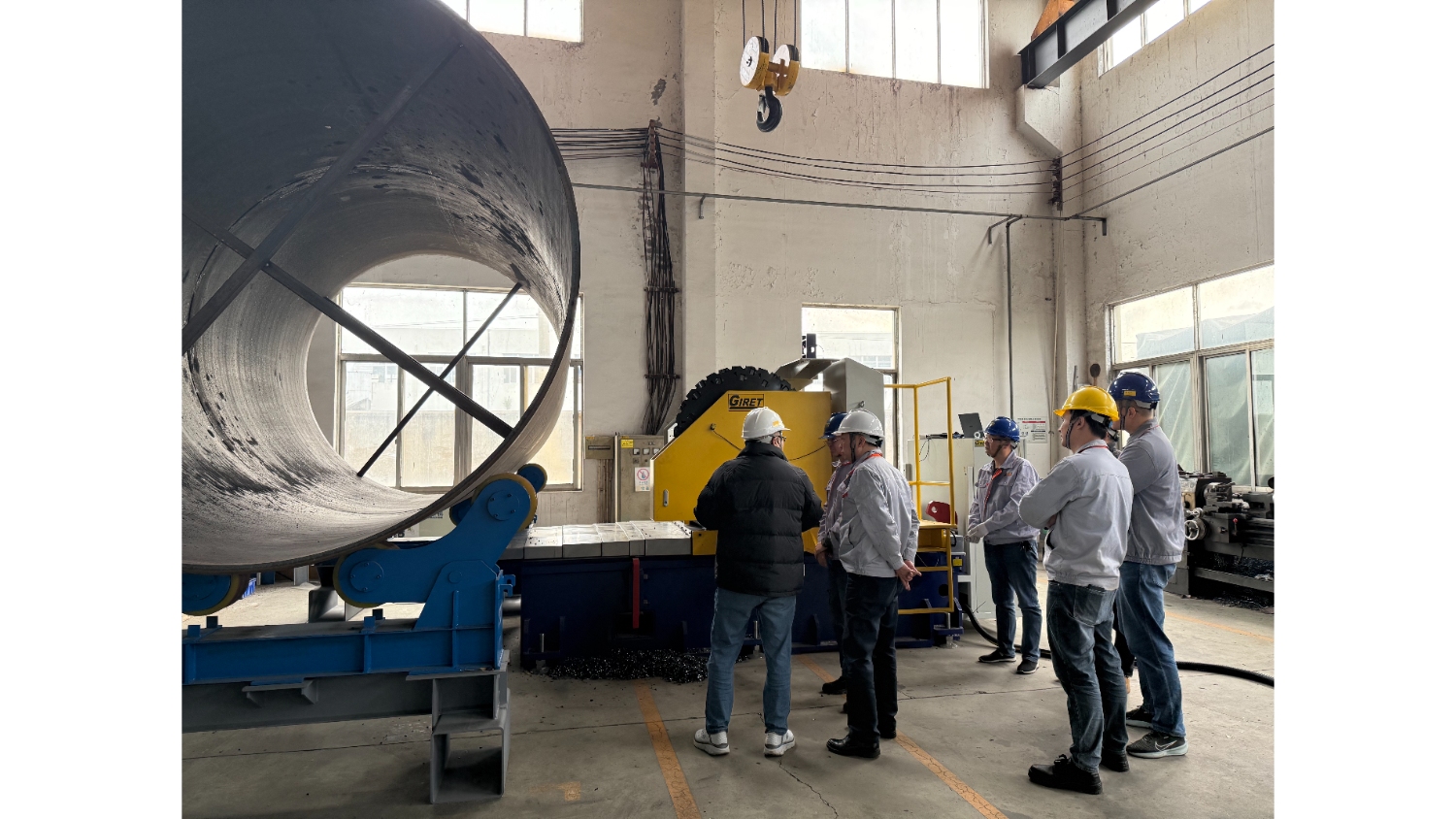 Machine de fraisage de joint circonférentiel de tuyau GPM-CM