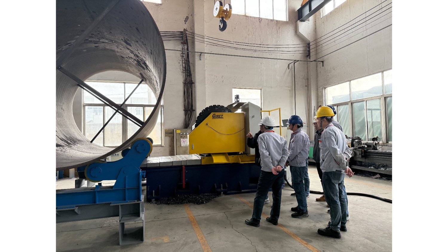 Machine de fraisage de joint circonférentiel de tuyau GPM-CM